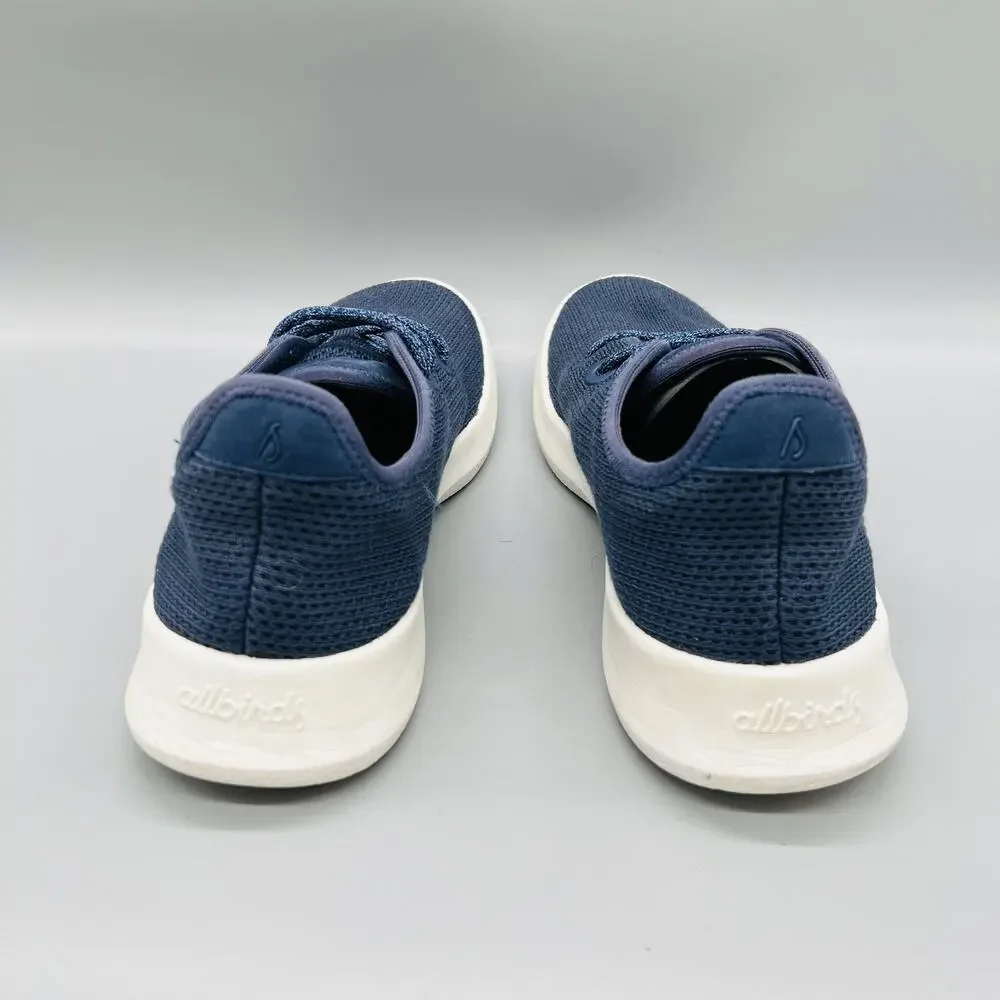 Allbirds Shoes Mens 9 Blue Low Top Tree Runner Walking Athletic Sneakers Comfort